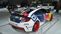2016 Honda Civic Coupe Rallycross live at New York Auto Show