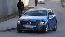 2016 Mercedes-Benz A-Class facelift spy photo