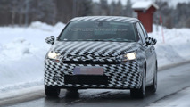 Citroen compact sedan spy photo