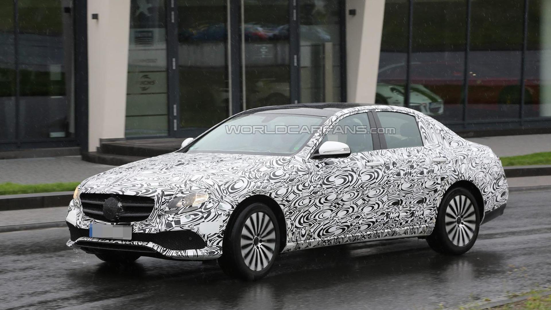 Latest 2016 Mercedes Benz E Cl Spy Images Reveal More Of The Latest 2016 Mercedes Benz E Cl Spy Images Reveal More Of The Front Fascia
