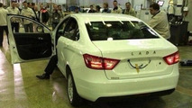 Lada Vesta production-spec