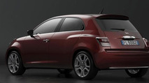 Fiat 600 rendering / David Obendorfer