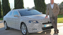 2015 Skoda Superb teaser image