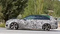 2018 Audi RS4 Avant with Sonoma Green paint spy photo