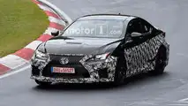 Lexus RC F Refresh Spy Photos