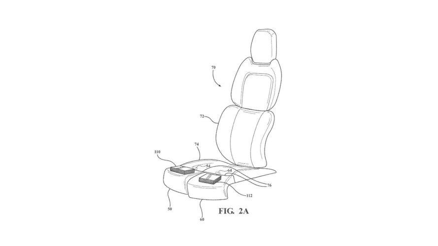 Ford Thigh Support Patent