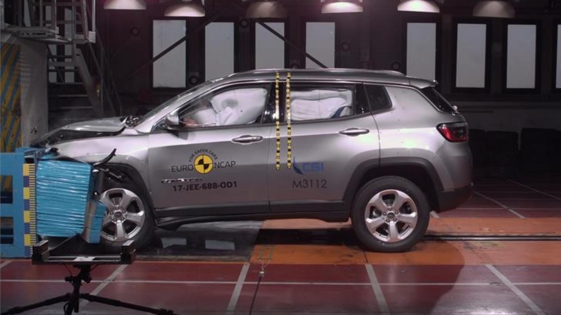Jeep Compass e Ford Fiesta alcançam 5 estrelas nos testes do Euro NCAP