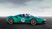 Ferrari 488 Spider Green Jewel