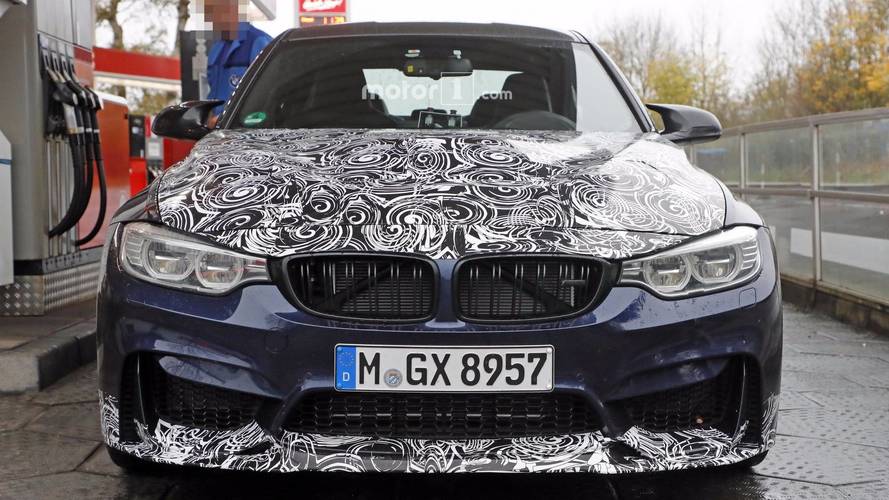 2018 BMW M3 CS spy photo