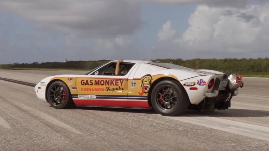 VIDÉO - Cette Ford GT de 2700 ch a atteint la vitesse de 470 km/h