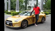 Nissan GT-R color oro per Usain Bolt