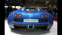 Bugatti Veyron Bleu Centenaire al Salone di Ginevra 2009