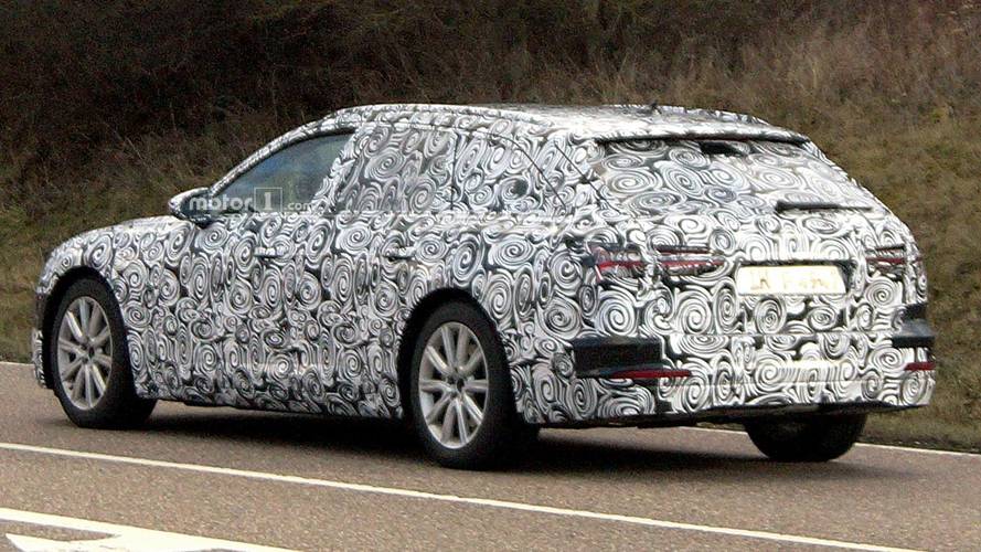 Audi A6 Avant Spy Photos