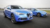 Alfa Romeo Giulia vs Stelvio Drag Race