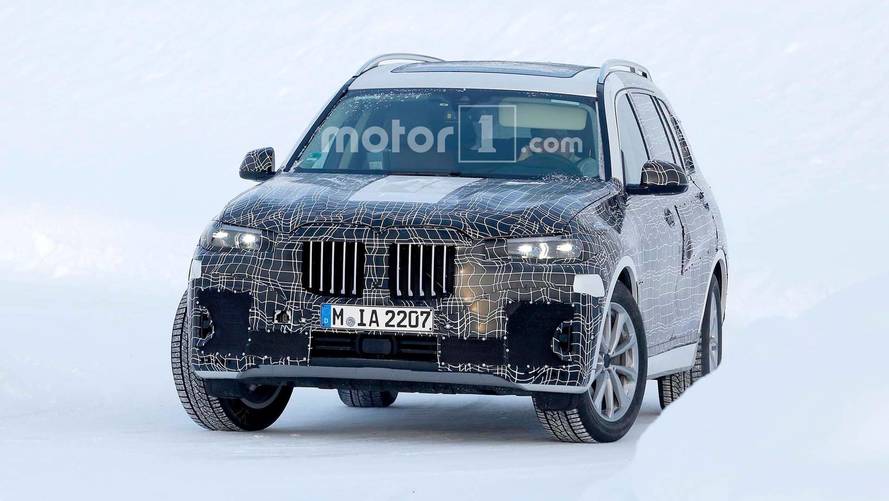BMW X7 Spy Photo