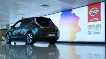 Nissan Leaf, lo shuttle a Fiumicino
