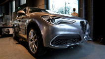 Alfa Romeo Stelvio in mostra a Parigi