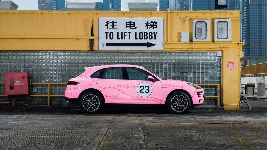 Porsche Macan Pink Pig Livery