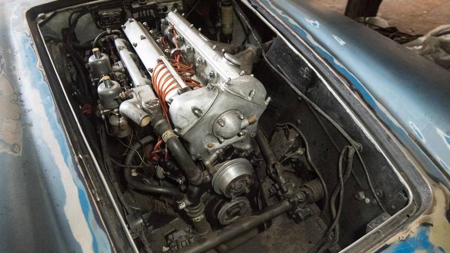 Sortie de grange Jaguar XK140 Michelotti