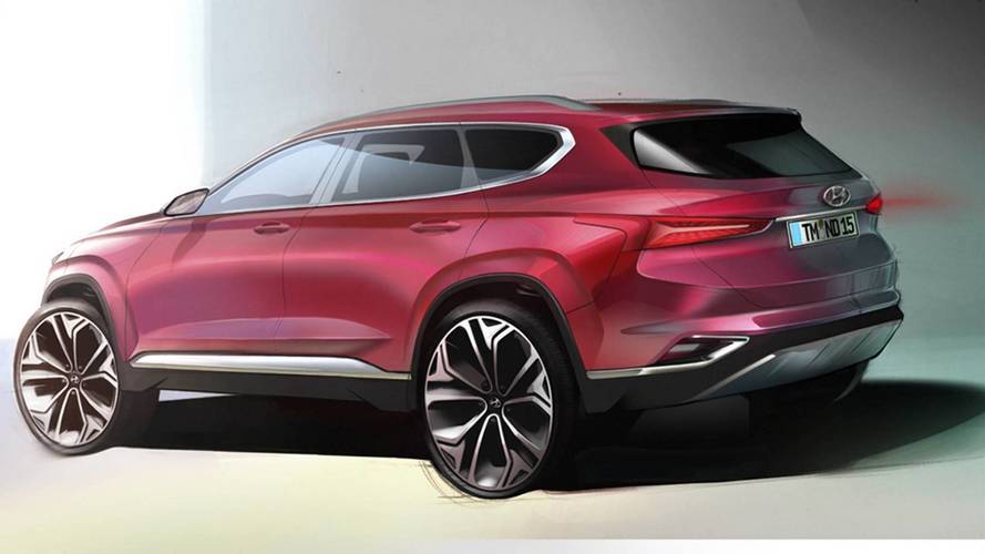 2019 Hyundai Santa Fe teaser