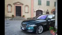 Drive in Italy | Val d'Orcia, Jaguar XF 006