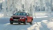 Skoda, 4x4, Laponie