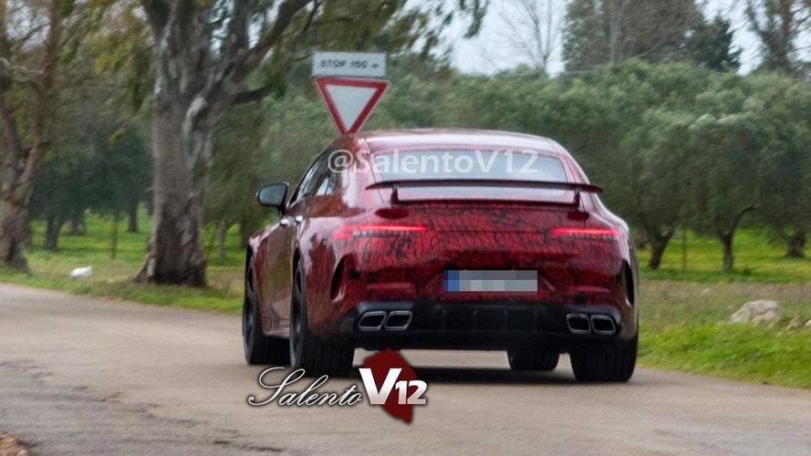 Mercedes-AMG GT Sedan Spy Photos