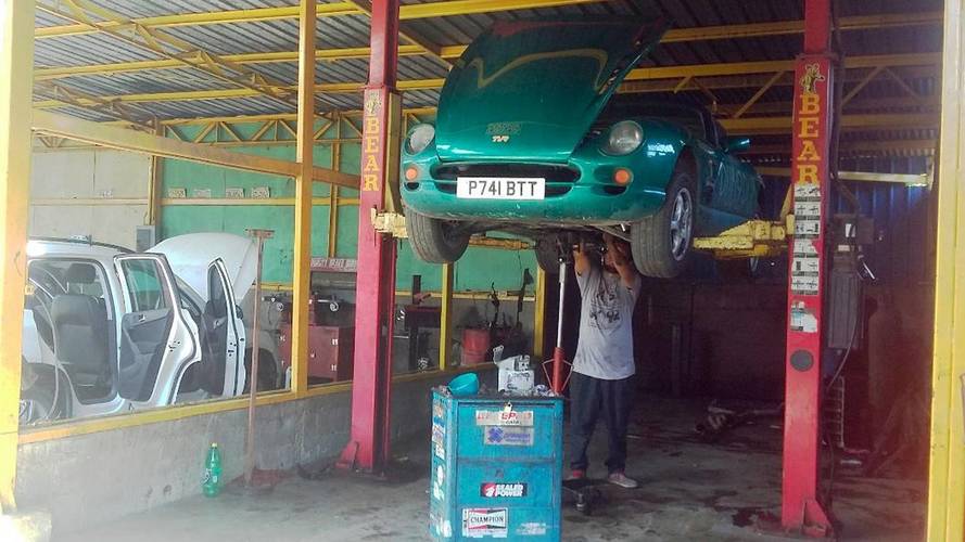 20,000 miles in a TVR