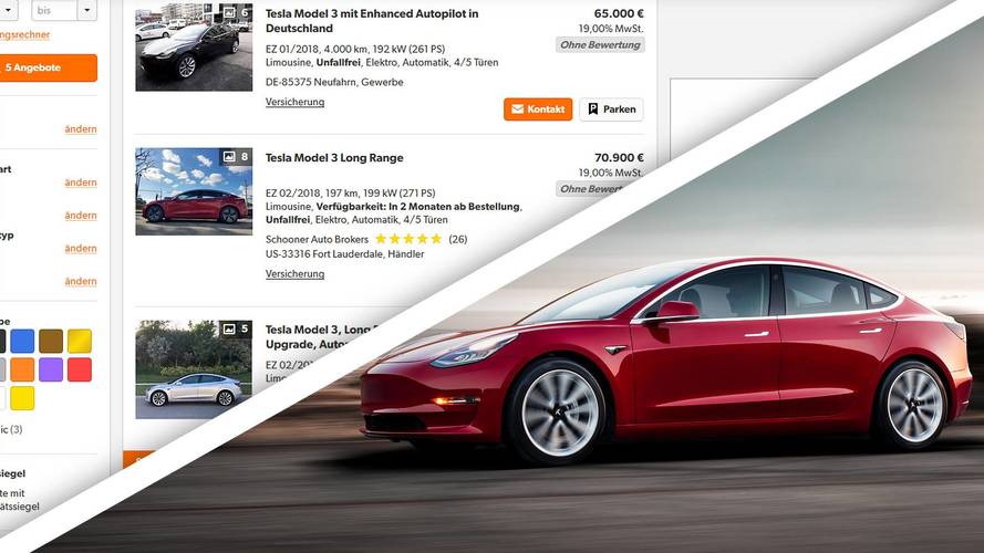 Tesla Model 3, si compra in Germania, ma a caro prezzo