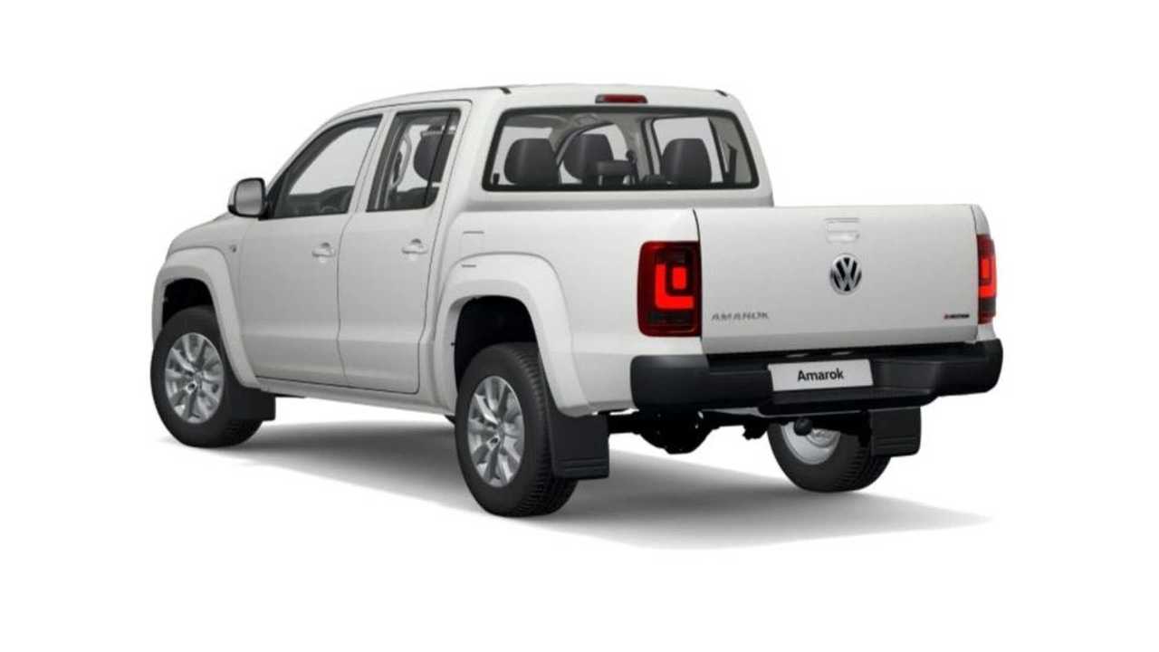 VW Amarok Comfortline 2022 - três quartos traseira