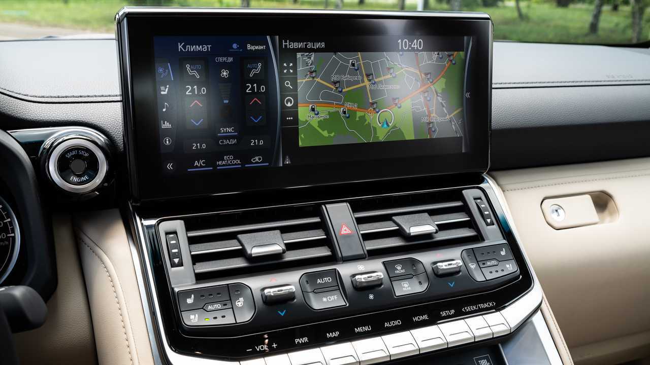 Мультимедиа Toyota Land Cruiser 300