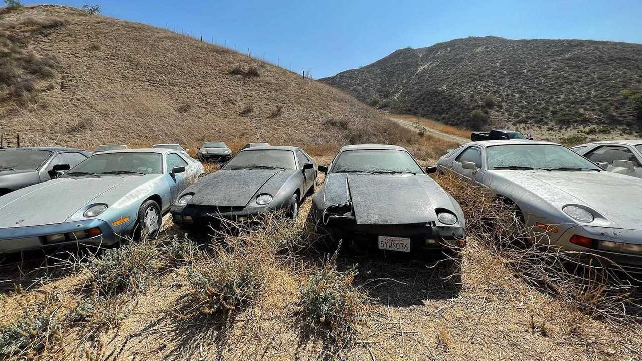 Porsche 928 abandonados