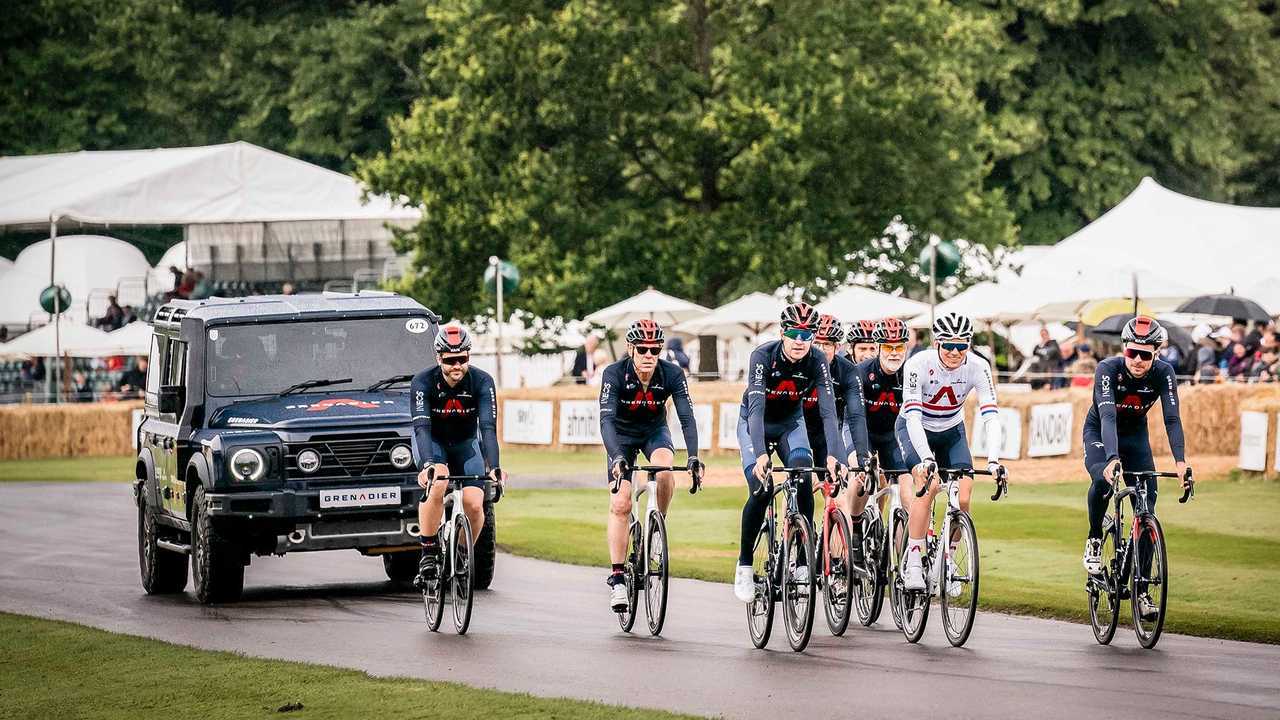 Ineos Grenadier beim Goodwood Festival of Speed 2021