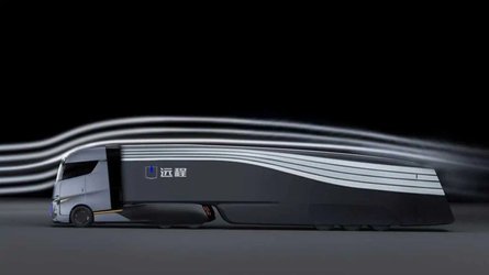 geely showed ecofriendly truck