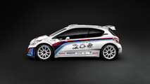 Peugeot 208 TYPE R5 rally car