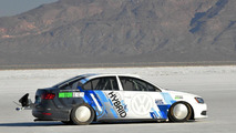 Volkswagen Jetta Hybrid land speed record 08.10.2012