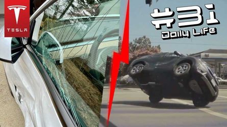 Watch Tesla Model 3 Get T-Boned By Dodge Charger, Plus More TeslaCam Footage