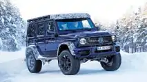 Mercedes G-Klasse 4x4² fast ungetarnt erwischt