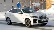 BMW X6 restyling, le foto spia