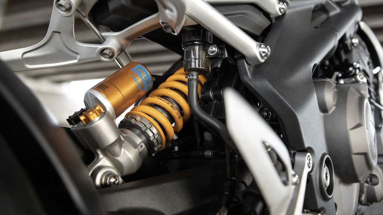 2021 Triumph Speed Triple 1200 RS, Detail, Rear monoshock