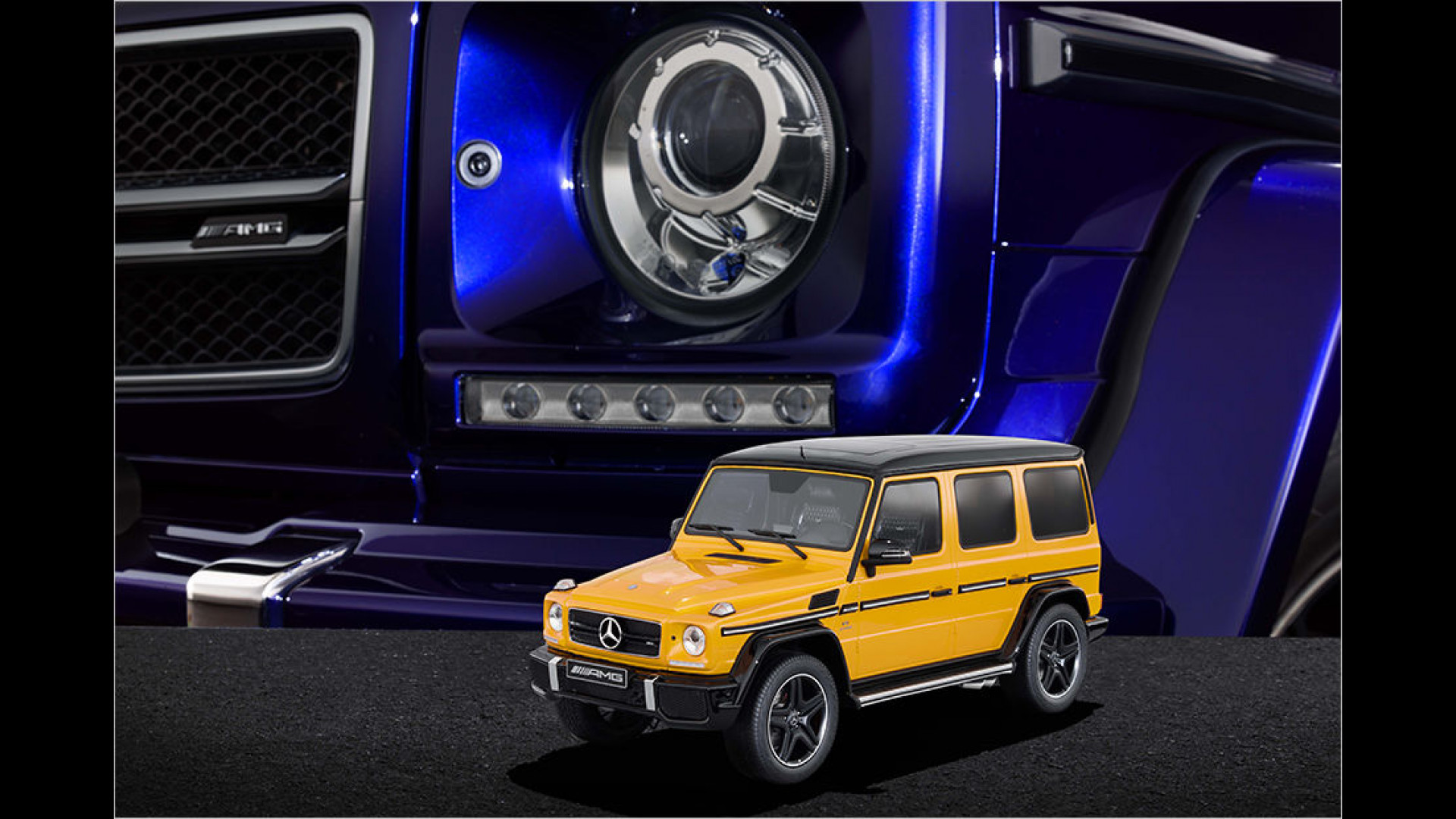 Kleine G-Klasse in ,Crazy Colours"