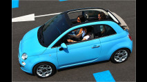 Fiat 500C (16,5 Sekunden, bis 60 km/h)