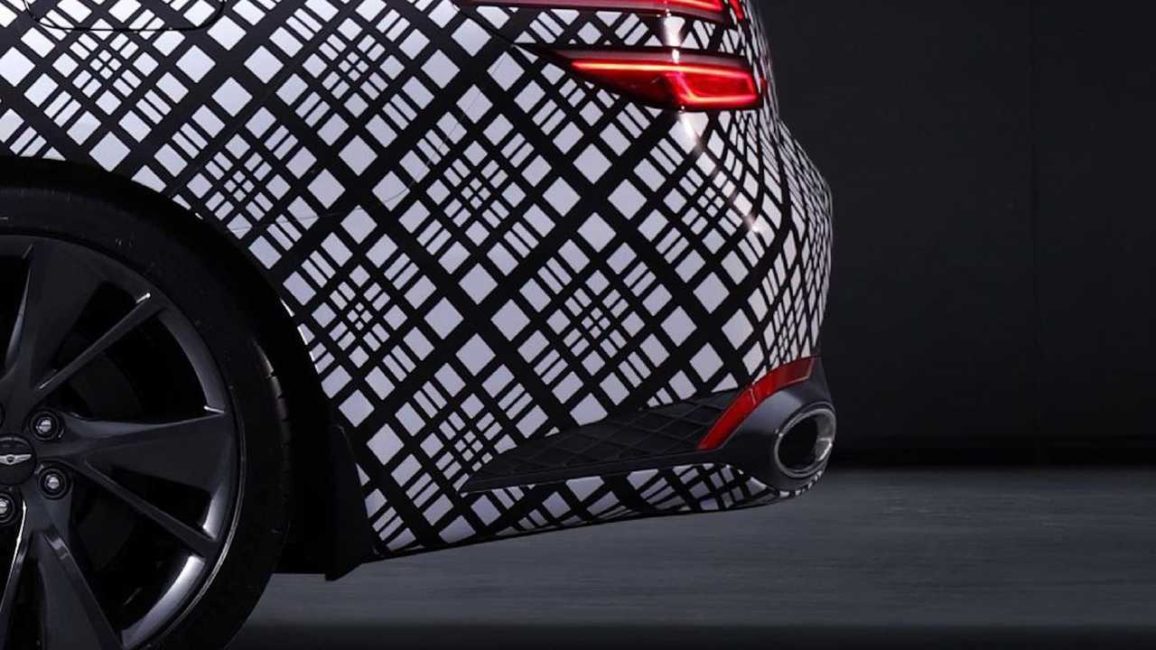 Genesis G70 wagon, le prime immagini teaser