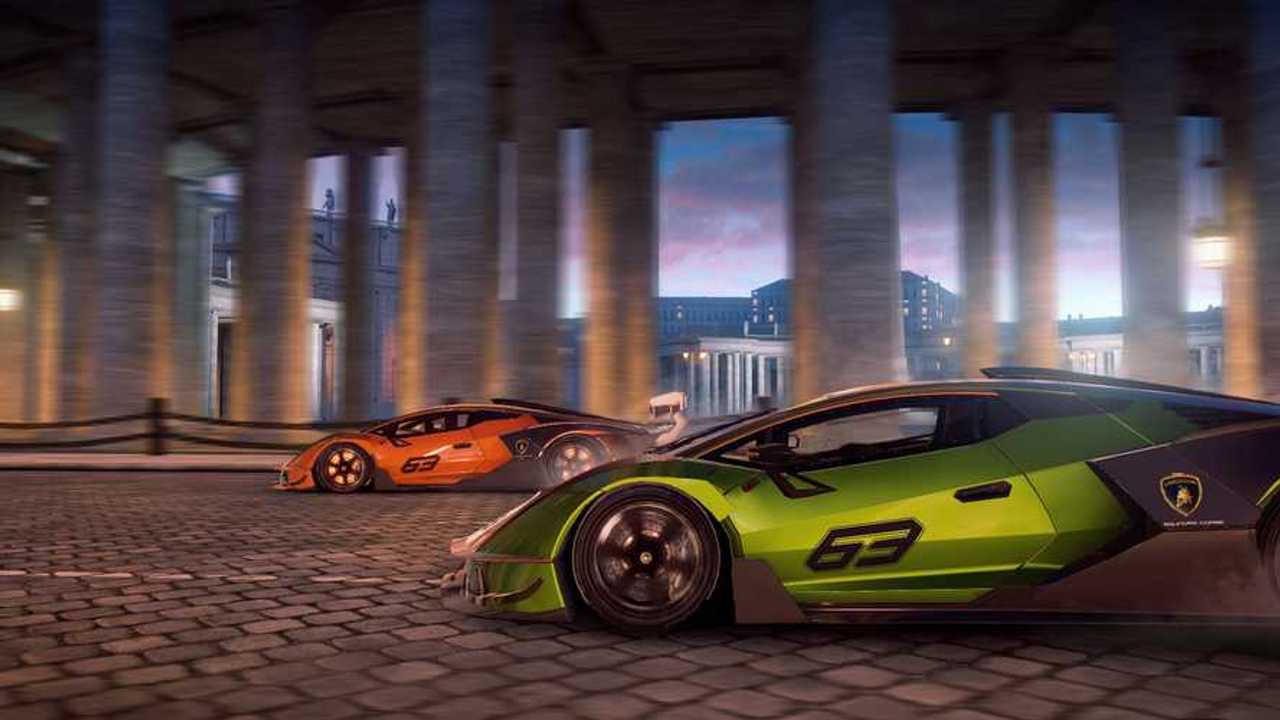 Lamborghini Essenza SCV12 su Asphalt 9 Legends