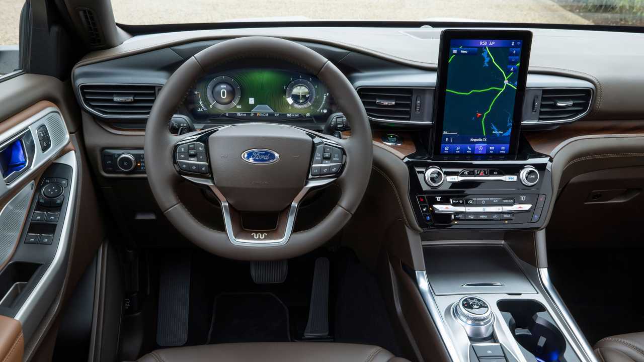 Ford Explorer King Ranch, интерьер