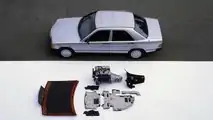 Mercedes 190 D (1983) mit Dämm-Maßnahmen