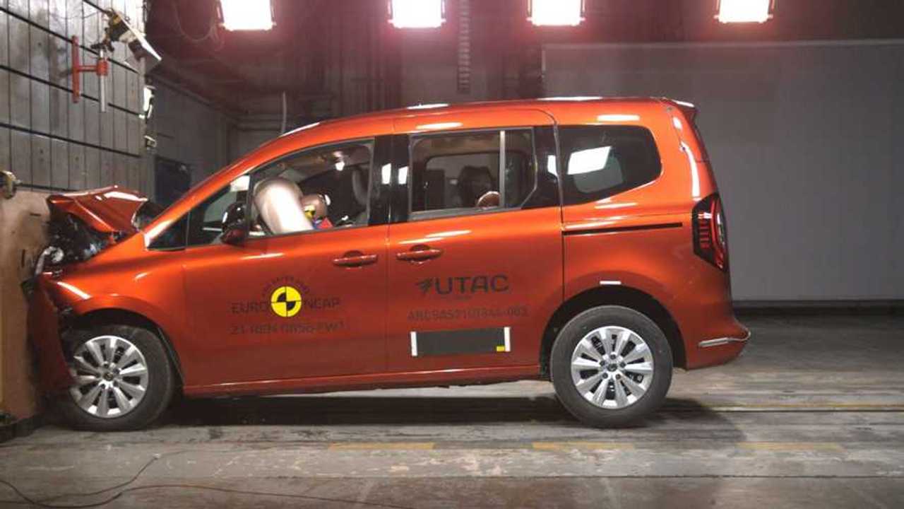 Renault Kangoo 2022 - Crash test EuroNCAP
