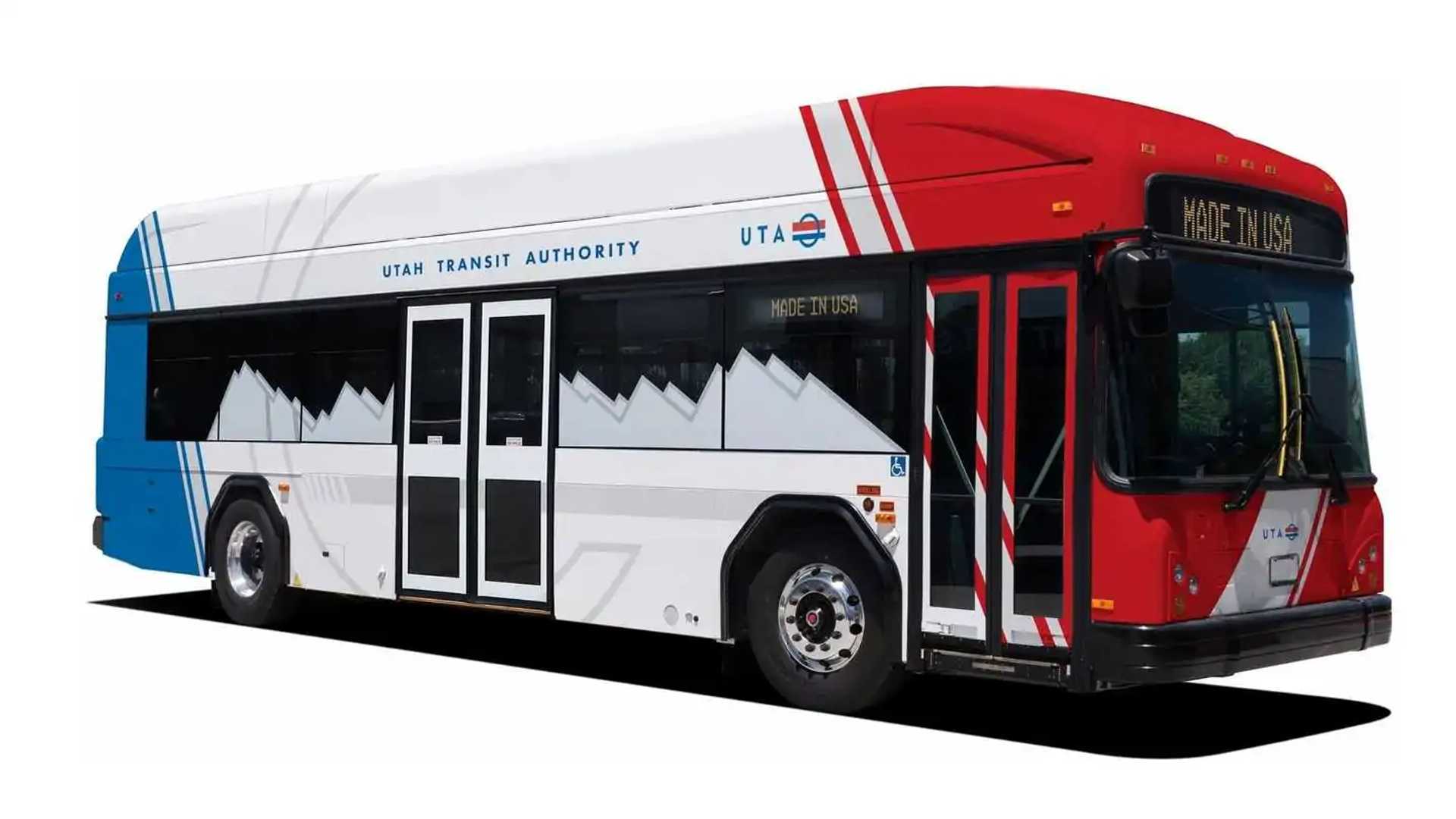 Gillig Receives Order For 44 Electric Buses In Utah