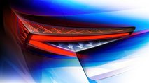 Skoda Fabia 2021 bozzetto luci posteriori