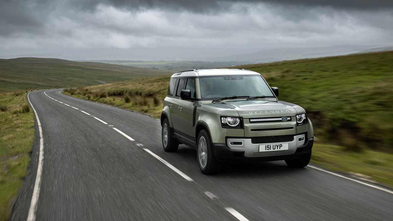 Прототип водородного электромобиля Land Rover Defender